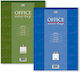 Uni Pap Office Notepad A5 Ruled Multicolour