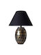 Opviq Table Lamp for Socket E27 with Yellow Shade and Base