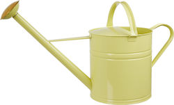 Zink-Gießkanne 8L Gelb Tiefe 65cm x Breite 23cm x Höhe 35cm