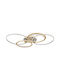 Globo Lighting Ceiling Mount Light Silver