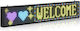 Vevor 40x8 Inch Programmable LED Sign Scrolling Digital Display P10 Color