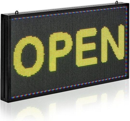 Vevor 27x14 Inch Programmable LED Sign Scrolling Digital Display P5 Color