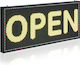 Vevor 40x18 Inch Programmable LED Sign Scrolling Digital Display P6 Full Color
