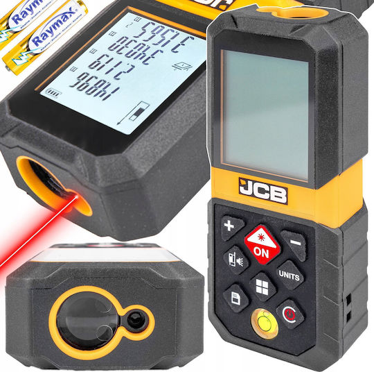JCB Μέτρο Laser 56917 με Εύρος Μέτρησης 0.05m-65m