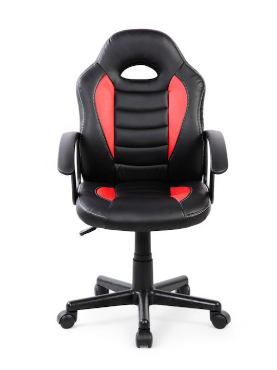 Kiwari Min Scaun Gaming Din piele ecologică Negru / Roșu