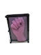 Mulaj decorativ de birou din plastic 3D Pin Art roz 15 x 20cm mare