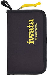 Iwata Zippered Airbrush Case Θήκη Αερογράφων Φερμουάρ Iwata