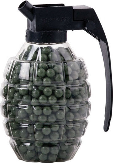 Crosman Grenade Gfhg Green Airsoft BBs 0.20g 6mm 800pcs 1000707