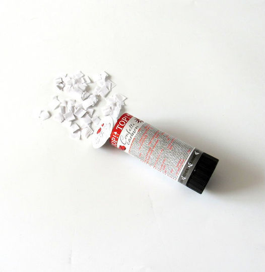 Tun 10.5cm cu Alb Confetti 1buc