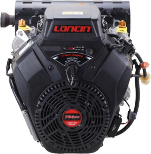 Loncin Motor pe benzină 764cc 23hp Ax Orizontal cu Pană și Demaror
