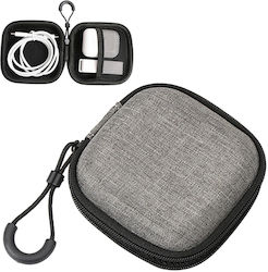 Universal Hard Case Square Headphones Gray