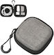 Universal Hard Case Square Headphones Gray
