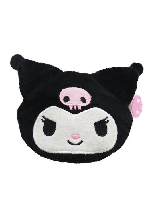 Cerda Kuromi Hello Kitty Παιδικό Πορτοφόλι Κερμάτων Μαύρο