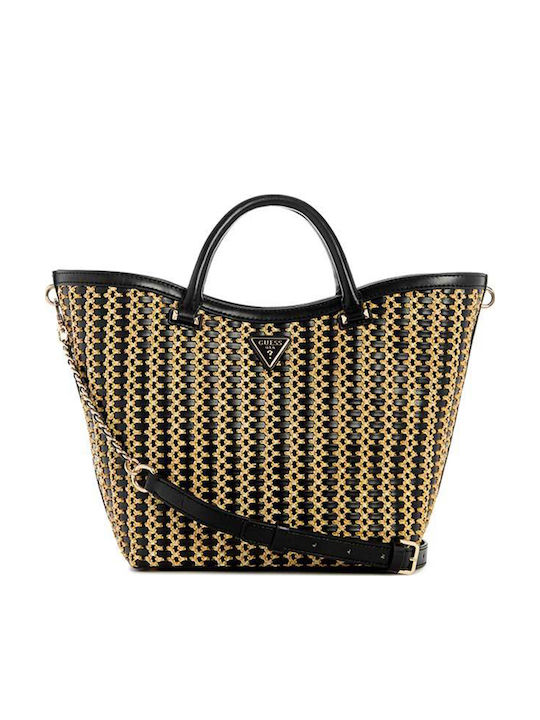 Guess Damentasche Tote Handtasche Schwarz