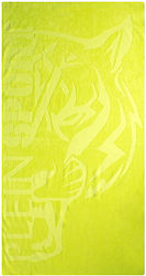 Plein Sport Плажна Кърпа Жълта