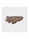 Cloud7 Brown Fleece Dog Coat with 46cm Back Length