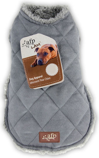 All For Paws Lambswool Haine pentru câini Gri XSmall cu Lungimea Spateului 20 cm