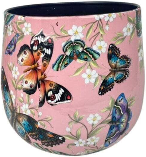 ED Collection Metal Plant Pot Multicolour