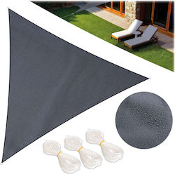 Plonos Dreieckig Sonnensegel Gray 4m