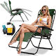 Folding Garden Lounger Cushion Sofotel Chillwell Green