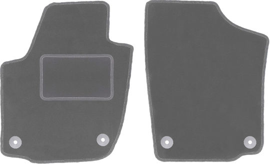 Wielganizator Front Mats 2pcs for Skoda Roomster 2006-2015 Gray