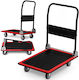 Humberg Transport Trolley Foldable for Weight Load up to 300kg Black