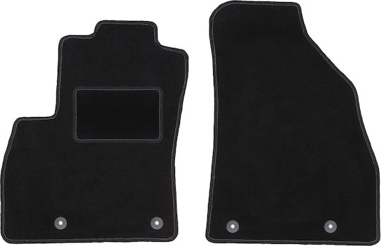 Front Black Mats Citroen Nemo Combi Van 2007-2017