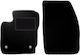 Black Front Mats Ford Tourneo Courier Van 2014