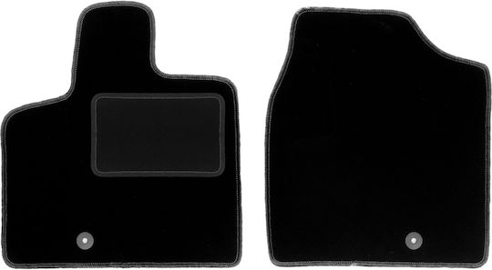 Front Black Car Mats Volkswagen Routan 7-Seater 2008-2015