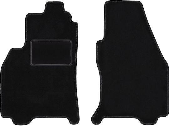Front Black Mats Ford Cougar Coupe 1998-2004