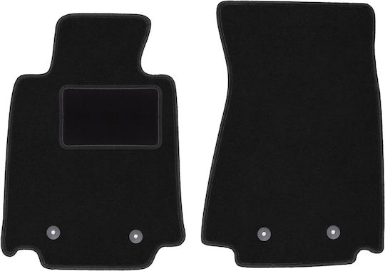 Front Black Floor Mats Nissan 370z Coupe Roadster 2009-2020