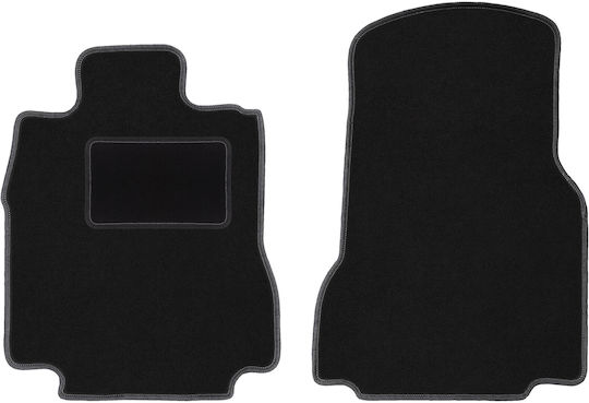 Black Front Mats Mercedes Vaneo W414 Minivan 2001-2005