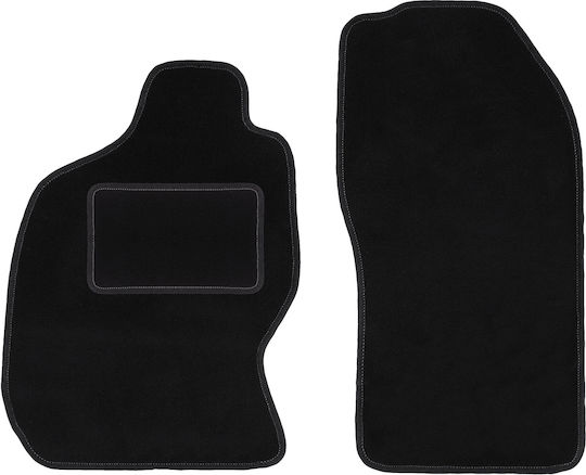 Front Black Mats Nissan Patrol Y61 Gu Gr Off-road 1998-2004
