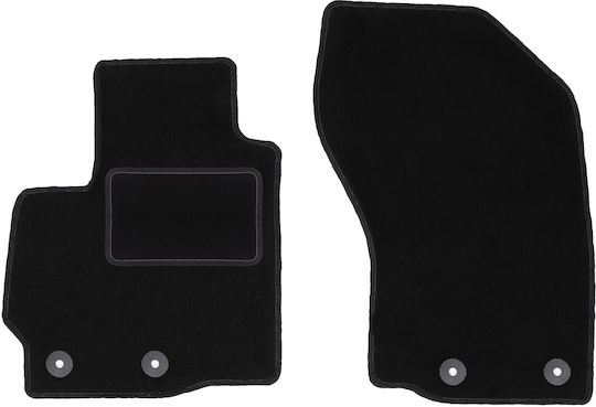 Vordere schwarze Fußmatten Citroen C-Crosser Crossover 2007-2012