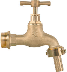 Bradas Brass Outdoor Faucet Valve G1/2 X G1/2 13mm Hose