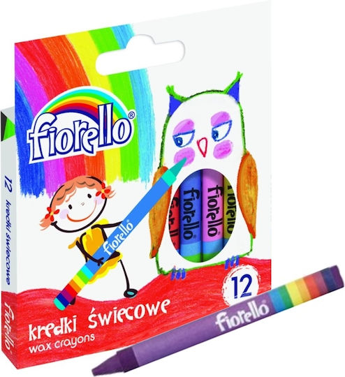 Fiorello Jumbo Crayons 12 Colors 170-1384