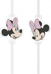 Καλαμια Minnie Mouse 4 Τεμ