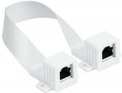 Alcasa U/UTP Netzwerkkabel Ethernet 0.3m Weiß