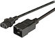 EFB IEC C20 - IEC C13 Kabel 1.8m Schwarz (EK531.1)