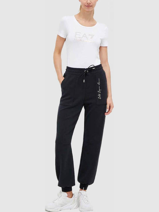 Emporio Armani Γυναικείο T-shirt Star White