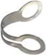 Omega Aluminum Ball Chain Clips Nickel
