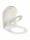 Toya Plastic Toilet Seat White