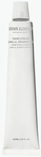 Grown Alchemist Hand Cream Vanilla Orange Peel Travel Size 20ml