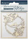 Dekorative Chipboard-Girlande Vögel 9,5x9,5 cm Stamperia