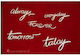 Decorative Chipboard Phrases, 3.5x7 cm