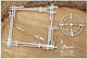 Decorative Chipboard Big Frame 3 pcs