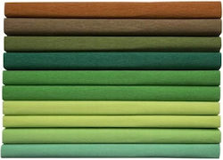Happy Color Χαρτόνι 8 Φύλλα 25x200εκ. Πράσινο
