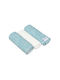 Matex Baby Burp Cloth Blue 70x80cm. 3pcs