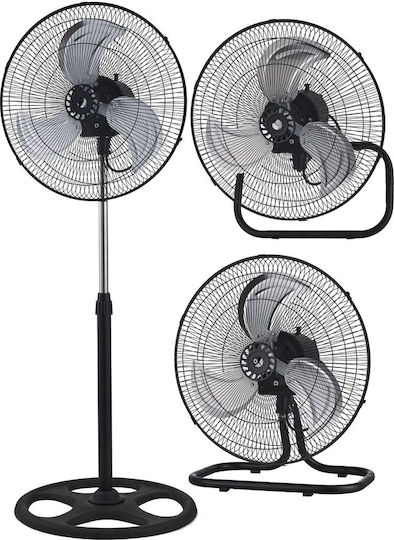 Ankor Ankor Ventilator Ochsostatis 75W Lüfterdurchmesser 45cm Schwarzer
