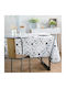 Tablecloth S-f Pissenlit Charcoal 140x240cm
